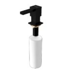 DOSEADOR DE DETERGENTE QUADRADO PRETO TEKA - 115890041